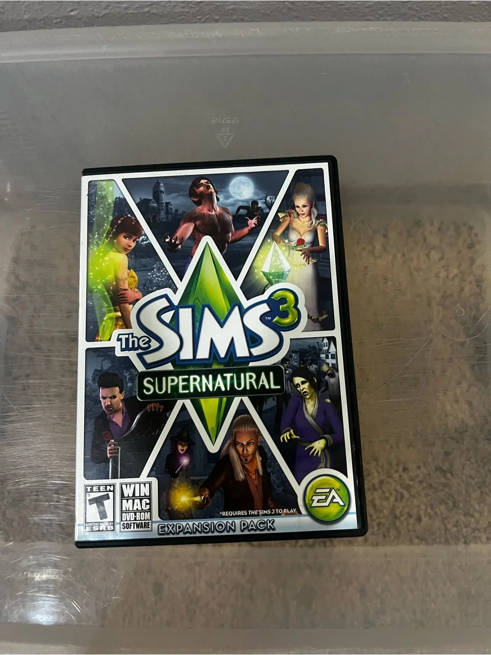 The Sims 3: Supernatural Expansion Pack - EA - White & Green